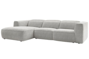 Bobochic Paris Bílá rohová pohovka William 298 cm